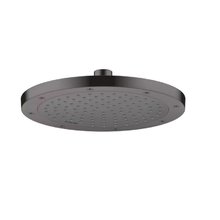 Верхний душ Axor ShowerSolutions 35380340, 24 см, 1 режим струи, с шарнирным соединением, цвет шлифованный черный хром