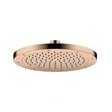 Верхний душ Axor ShowerSolutions 35380300, 24 см, 1 режим струи, с шарнирным соединением, цвет полированное красное золото