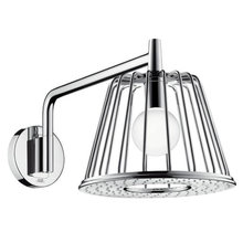 Верхний душ Axor LampShower/Nendo 26031000, 27,5x27,5 см, 1 режим струи, с держателем