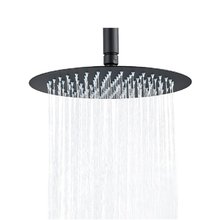 Верхний душ Berges Ventas 074004 R, D 25 см, черный матовый