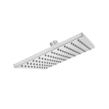 Верхний душ Berges Nardis 072001 S, 23 х 23 см, хром сильвер