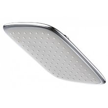 Верхний душ D&K, 28,5 х 19 см, 1 режим струи, пластик, цвет хром, DC1004862