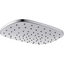 Верхний душ D&K, 29 х 20 см, 1 режим струи, пластик, цвет хром, DC1004863