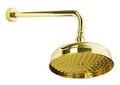 Верхний душ Boheme Imperiale 411 с держателем, золото