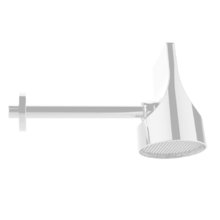 Верхний душ Bossini Apice HH1000.045, поворотный, цвет белый матовый