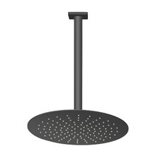 Верхний душ Cezares CZR-B-TDDR-30/30-NOP, с держателем, черный матовый