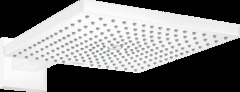 Верхний душ Hansgrohe Raindance 26238700, 300x300 мм, 1 режим струи, с держателем, белый матовый