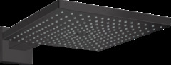 Верхний душ Hansgrohe Raindance 26238670, 300x300 мм, 1 режим струи, с держателем, черный матовый