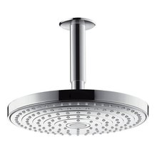 Верхний душ Hansgrohe Raindance Select 26467000, 24х24 см, 2 режима струи, с держателем, хром