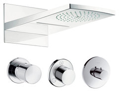 Верхний душ Hansgrohe Raindance Rainfal 180 2jet 28433000, хром
