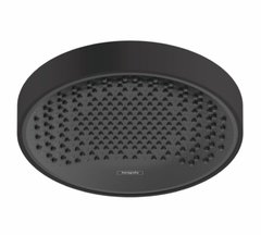 Верхний душ Hansgrohe Rainfinity 26231670, 36 х 36 см, 1 режим струи, без держателя, чёрный матовый