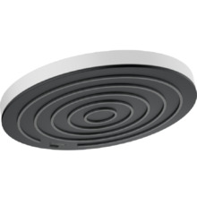 Верхний душ Hansgrohe Pulsify 24140700 S, 26 см, 1 режим струи, белый матовый, диск графит