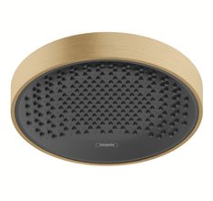 Верхний душ Hansgrohe Rainfinity 26231140, 36 х 36 см, 1 режим струи, без держателя, шлифованная бронза