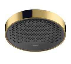 Верхний душ Hansgrohe Rainfinity 26229140, 25 х 25 см, Ecosmart 1 режим струи, без держателя, шлифованная бронза