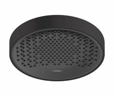 Верхний душ Hansgrohe Rainfinity 26228670, 25 х 25 см, 1 режим струи, без держателя, чёрный матовый