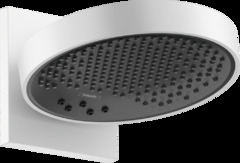 Верхний душ Hansgrohe Rainfinity 26233700 EcoSmart, 25 x 25 cм, 3 режима струи, белый матовый