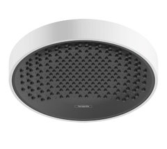 Верхний душ Hansgrohe Rainfinity 26229700 EcoSmart, 25 х 25 см, 1 режим струи, без держателя, белый матовый