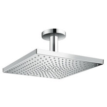 Верхний душ Hansgrohe Raindance 26250000, 30 х 30 см, 1 режим струи, с держателем, хром