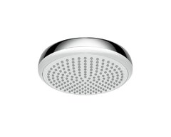Верхний душ Hansgrohe Crometta 160 EcoSmart, 16х16 см, 1 тип струи, без держателя, белый/хром (26578400)