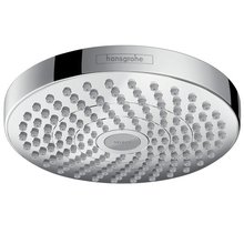 Верхний душ Hansgrohe Croma Select S 180 2 jet 26522000, 18х18 см, 2 типа струи, без держателя, цвет хром