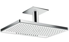 Верхний душ Hansgrohe Rainmaker Select 24012400, 460 x 270 мм, 1 режим струи, с держателем, белый/хром