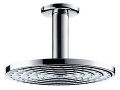 Верхний душ тарелка Hansgrohe Raindance AIR 27478, 18х18 см, 1 режим струи, с держателем