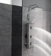 Верхний душ Jacob Delafon EO E3875-CP, 1/2", 280*280 мм, 1 режим струи, без держателя, квадратный, хром