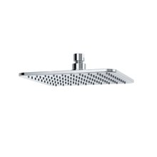 Верхний душ Kludi A-Qa 6452005-00, 20 x 20 см квадратный, плоский 6 мм, 1 режим струи, без держателя, цвет хром