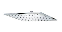 Верхний душ Kludi A-Qa 6444005-00, 40 x 40 см квадратный, плоский 8 мм, 1 режим струи, без держателя, цвет хром