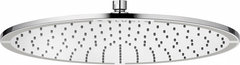 Верхний душ Kludi A-Qa 6434005-00, 40х40 см круглый, плоский 8 мм, 1 режим струи, без держателя, цвет хром