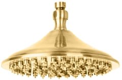 Верхний душ Migliore Corsica ML.CSC-35.680.DO, 230х230 мм, 1 режим струи, без держателя, антикальций, золото