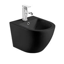 Биде подвесное Aquame, цвет черный матовый, AQM2102MB