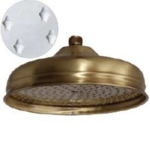 Верхний душ Migliore ROMA ML.ROM-35.650.BR, 30х30 см, 1 режим струи, без держателя, антикальциевая - бронза