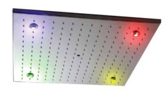 Верхний душ Migliore Livorno, ML.LVN-35.370, хромотерапия, 50х50 см, 1 режим струи