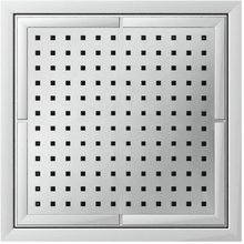 Верхний душ Nobili с шарнирным соединением, 22 см, 1 режим струи, цвет хром, AD139/34CCR