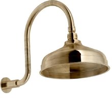 Верхний душ Nobili с шарнирным соединением, 20 см, 1 режим струи, цвет бронза, AD139/12BR