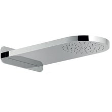 Верхний душ Nobili с шарнирным соединением, 55,5 х 26 см, 1 режим струи, цвет хром, AD139/127CR