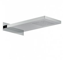 Верхний душ Nobili с шарнирным соединением, 55,5 х 26 см, 1 режим струи, цвет хром, AD139/126CR