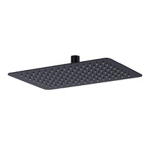 Верхний душ Lemark, 30 х 20 см, без держателя, черный матовый, LM9490BL