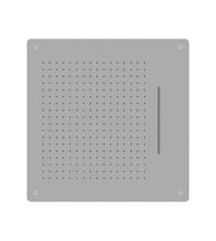 Верхний душ RGW Shower Panels SP-74, 21140274-01, 60 х 60 см, 2 режима струи, хром