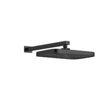 Верхний душ Vincea, с держателем, цвет черный матовый, VSHD-41CMB