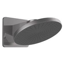 Верхний душ Vincea Inspire VSHD-3I5CGM, 25 см, 1 режим струи, воронёная сталь, gunmetal