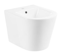 Подвесное биде BelBagno Flay BB053BH-R, белое