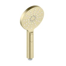 Душевая лейка Aquatek Оберон AQ2006BG, 3 режима струи, золото шлифованное