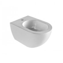 Биде Azzurra Comoda подвесное, с 1 отверстием под смеситель, с креплением, цвет белый, CMBIS000000MBI/(COM 500/SOSP bi)*1