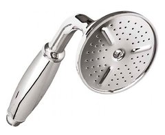 Душевая лейка Cezares CZR-U-D1FC-01-M, 1 режим, хром, ручка металл