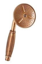 Душевая лейка Cezares CZR-U-D1FC-02-M, 1 режим, бронза