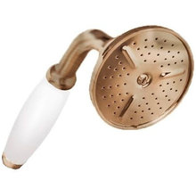 Душевая лейка Cezares CZR-U-D1FC-02-Bi, 1 режим, бронза, белый