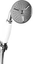 Ручной душ Cezares Articoli Vari DEF-01-Bi цвет хром, ручка белая