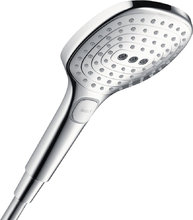 Ручной душ Hansgrohe 26520000 Raindance Select E120 3jet, 12 см, 3 режима лейки, хром